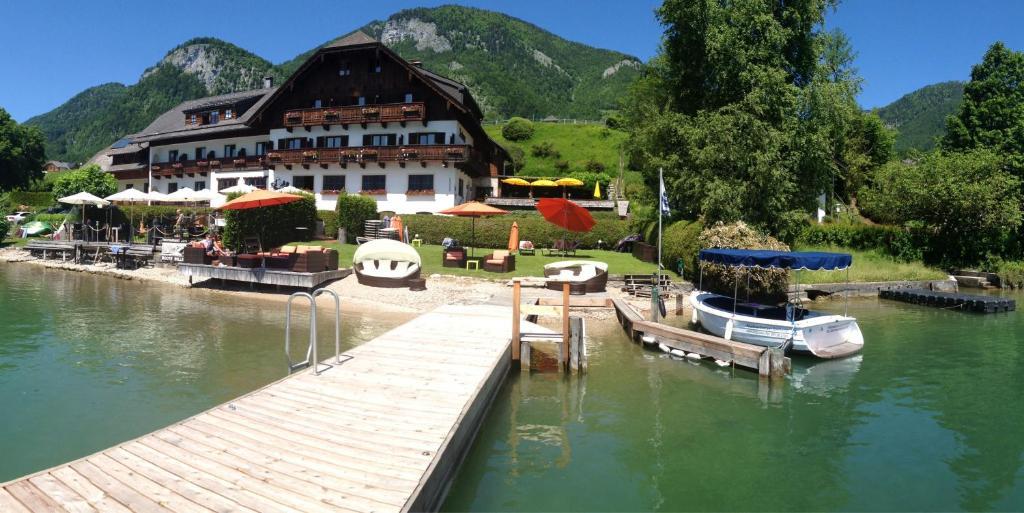 Hotel Seehang Garni Saint Wolfgang Exteriör bild